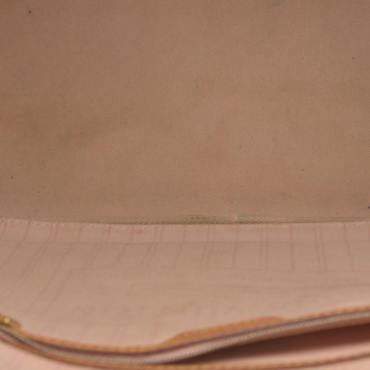 $2170 Louis Vuitton  Damier Azur Neverfull MM Rose Ballerine SR3177