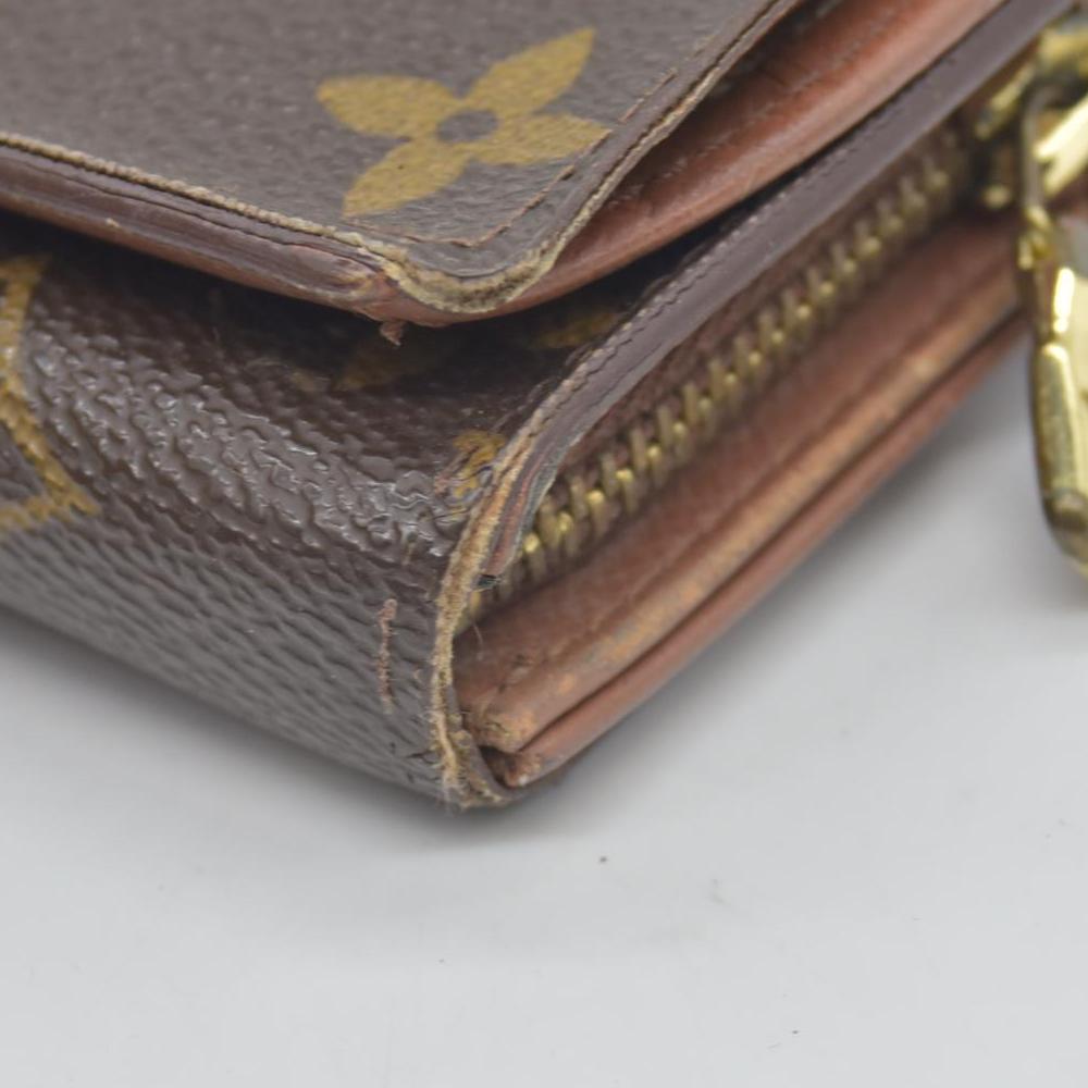 $560 1996 Louis Vuitton Monogram Porte Monnaie Billets Tresor Bifold Wallet CONSIGNMENT MI0926