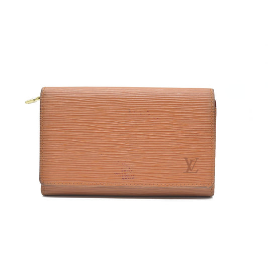 Louis Vuitton Epi Porte Monnaie Billets Tresor Leather Bifold Wallet CA0938