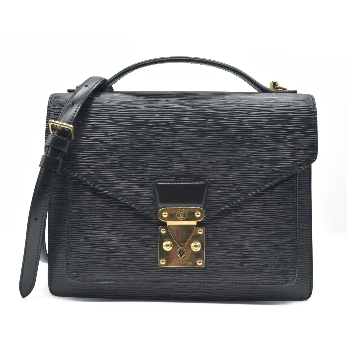$1110 Louis Vuitton Epi Leather Monceau 28 Vintage