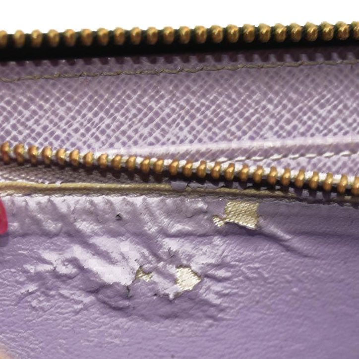 Louis Vuitton  Monogram Murakami Zippy Wallet Black Violet CA1162