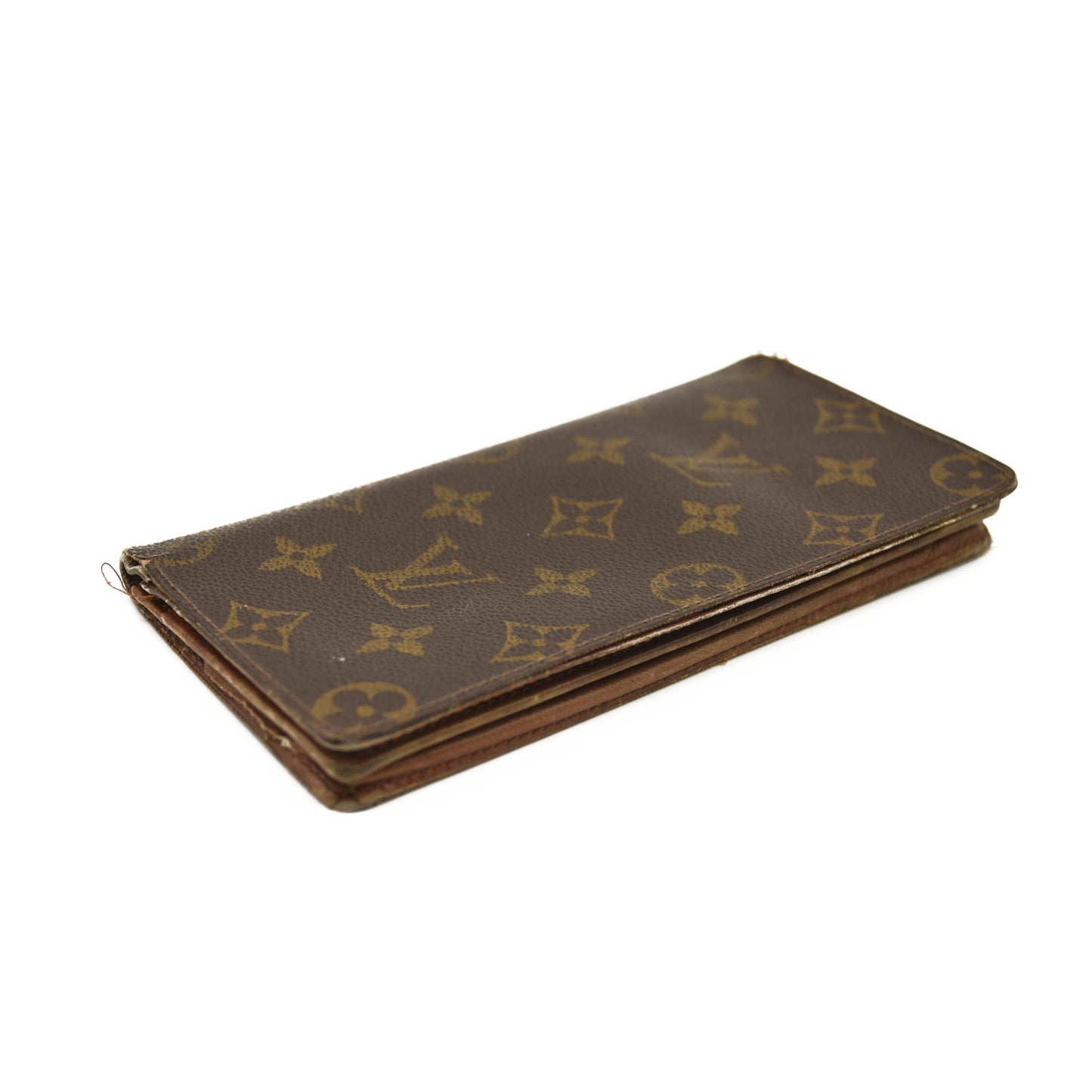 LOUIS VUITTON Monogram Porte-Cartes Credit Yen Checkbook Wallet