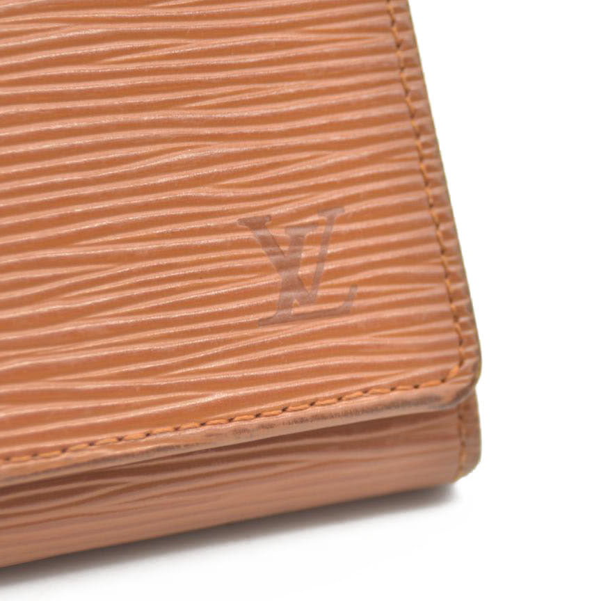 Louis Vuitton Epi Porte Monnaie Billets Tresor Leather Bifold Wallet CA0938