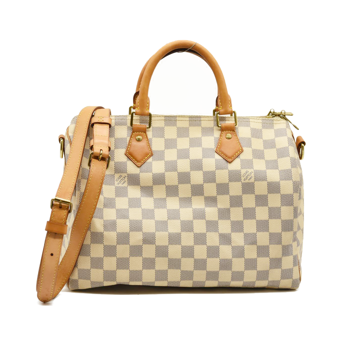 LOUIS VUITTON Damier Azur Speedy Bandouliere 30 SP2164