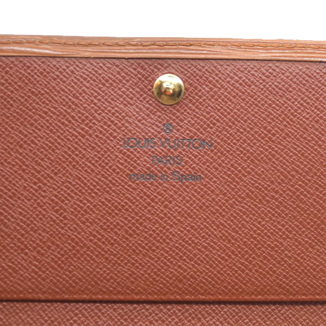 Louis Vuitton Epi Porte Monnaie Billets Tresor Leather Bifold Wallet CA0938