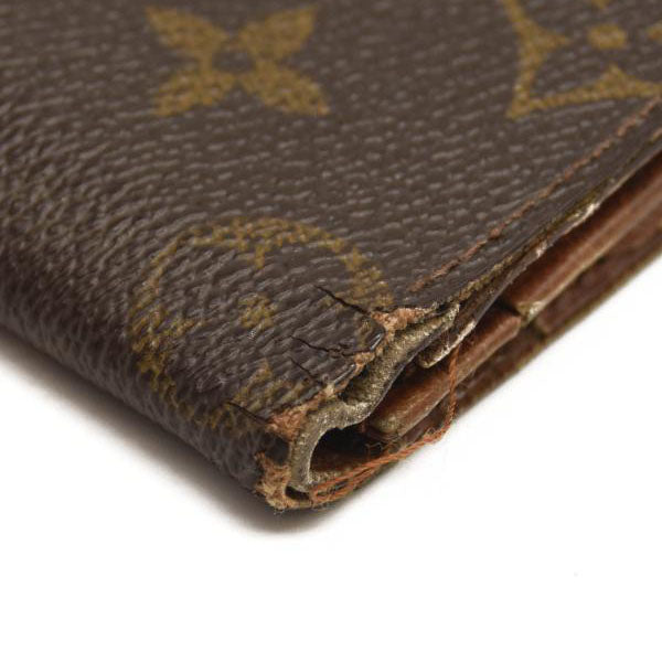 LOUIS VUITTON Monogram Porte-Cartes Credit Yen Checkbook Wallet