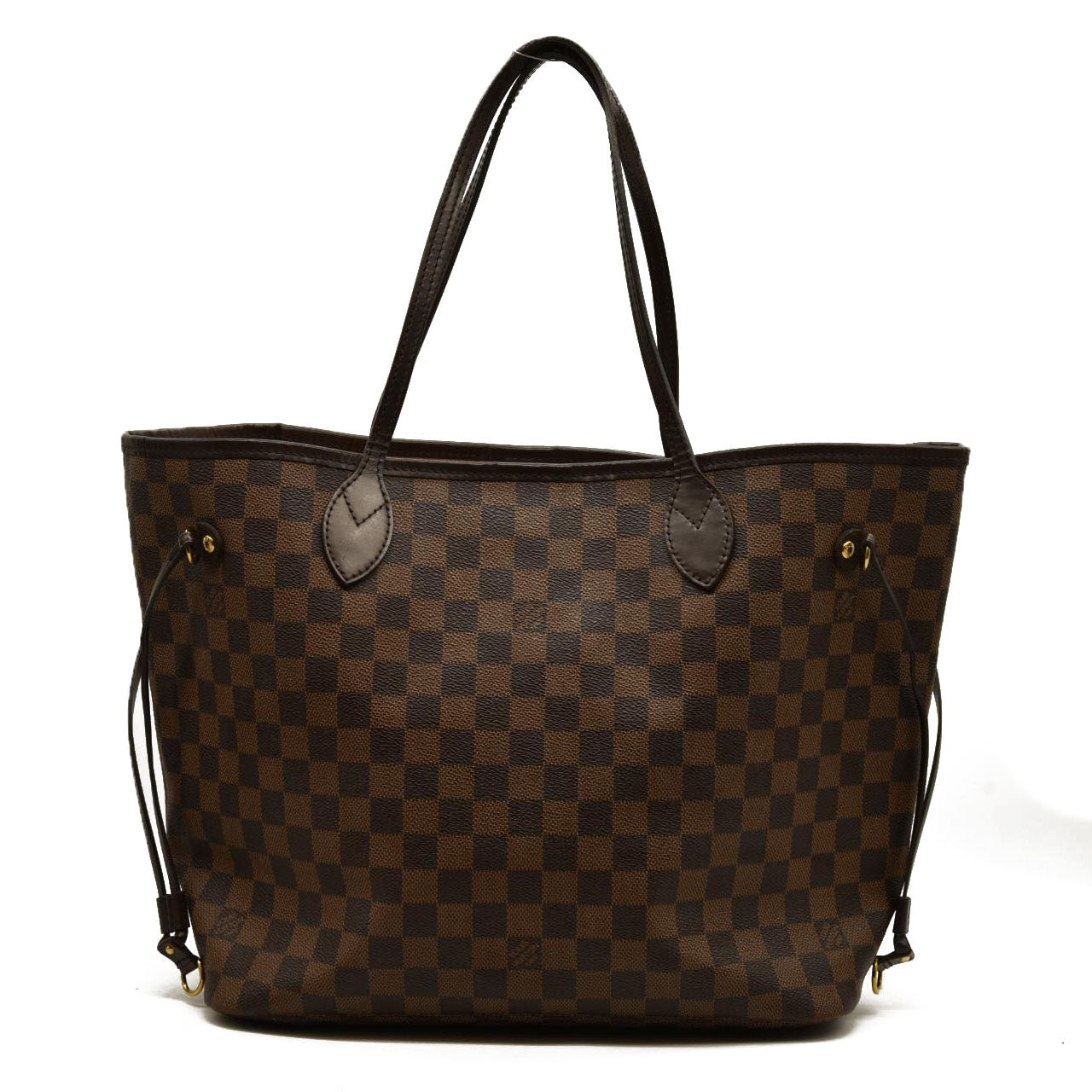 Louis Vuitton  Damier Ebene Neo Neverfull MM Rose Ballerine