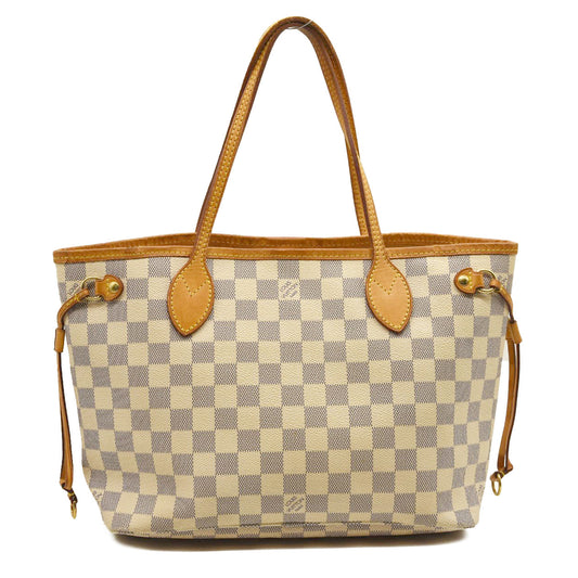 LOUIS VUITTON Damier Azur Neverfull PM
