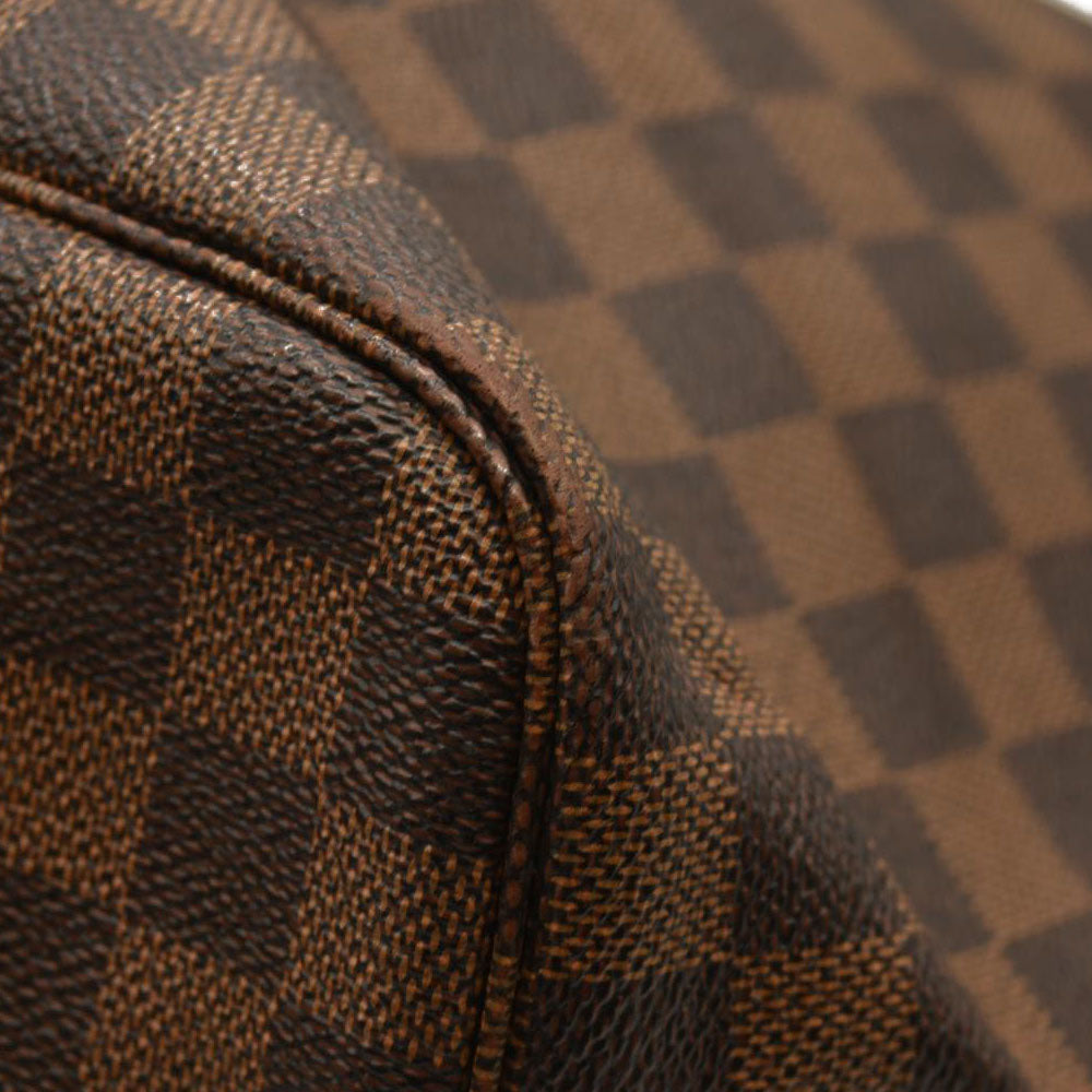 Louis Vuitton  Damier Ebene Neo Neverfull MM Rose Ballerine