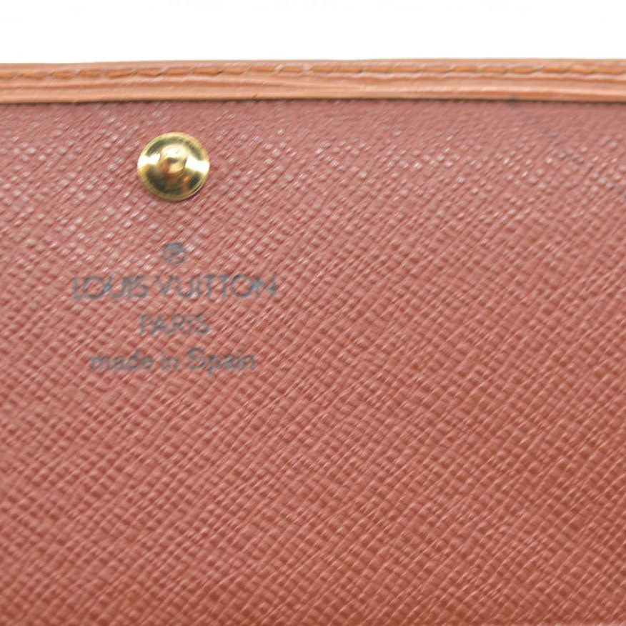 Louis Vuitton Epi Porte Monnaie Billets Tresor Leather Bifold Wallet CA0938