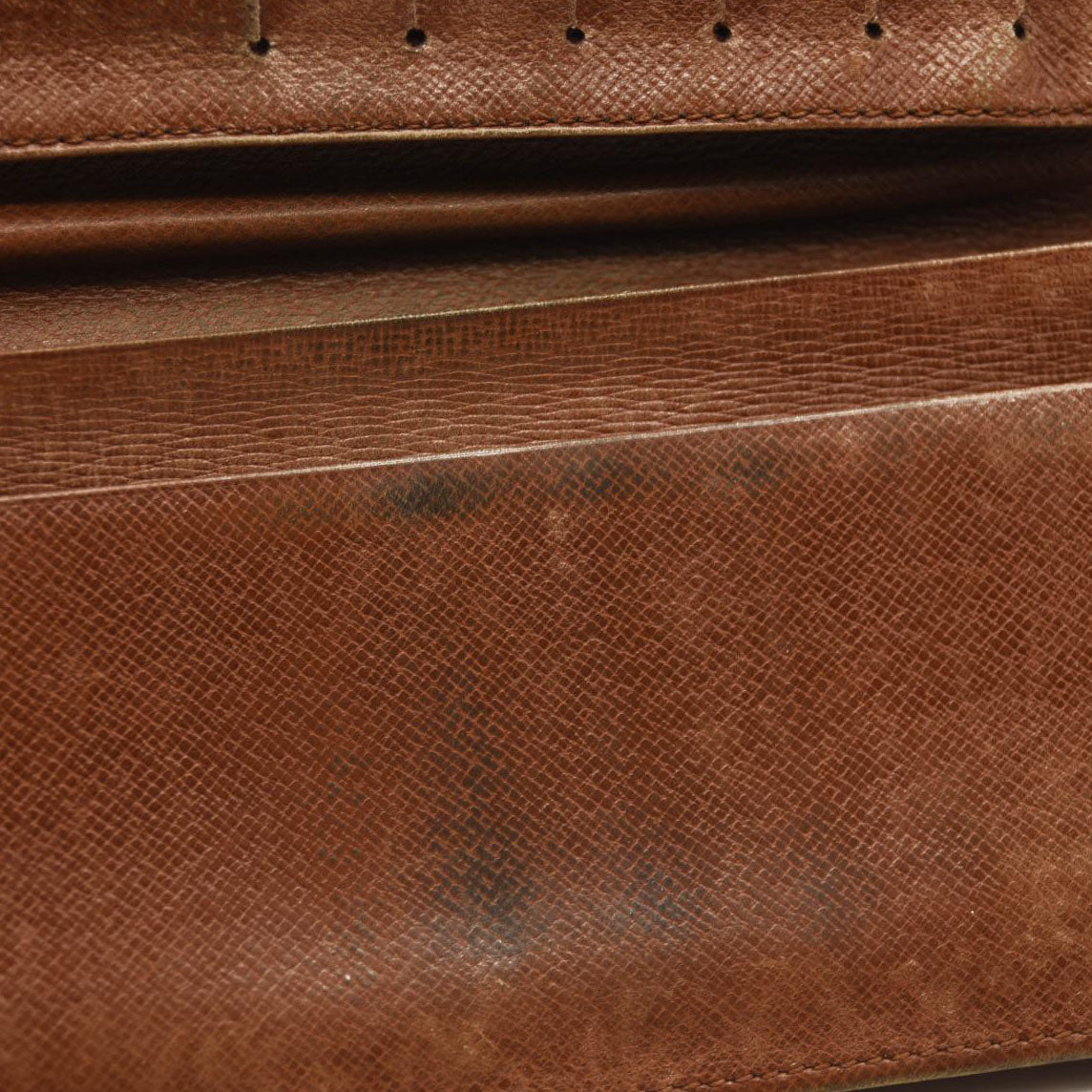 LOUIS VUITTON Monogram Porte-Cartes Credit Yen Checkbook Wallet