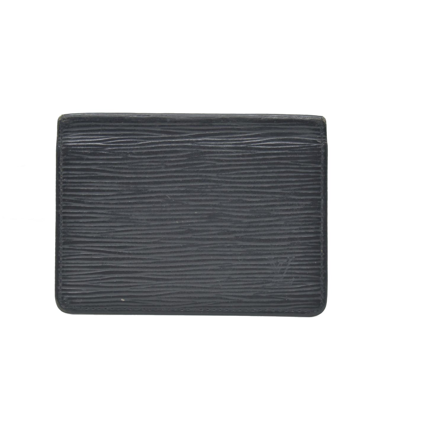 Louis Vuitton Epi Porte 2 Cartes Vertical Leather Pass Card Case