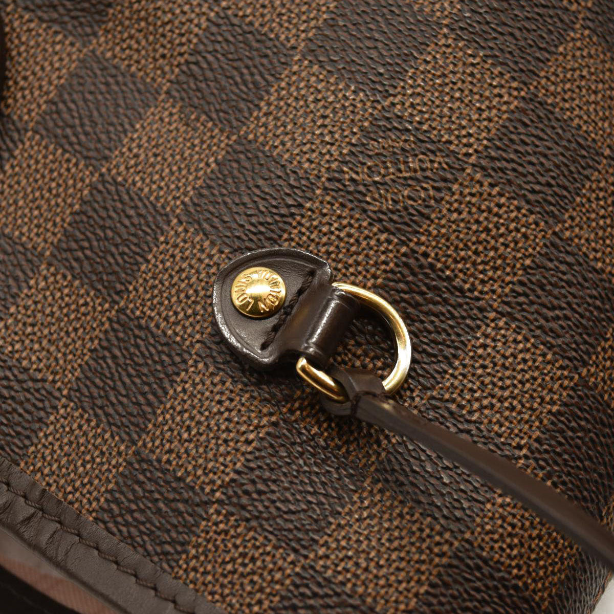 Louis Vuitton  Damier Ebene Neo Neverfull MM Rose Ballerine