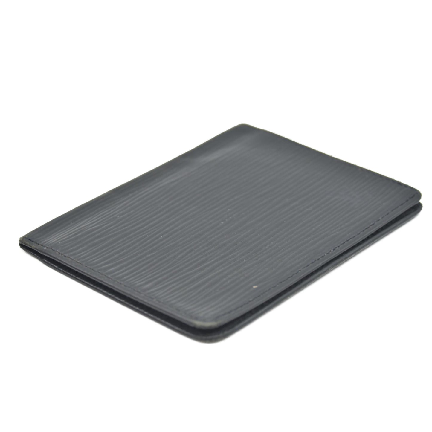 Louis Vuitton Epi Porte 2 Cartes Vertical Leather Pass Card Case