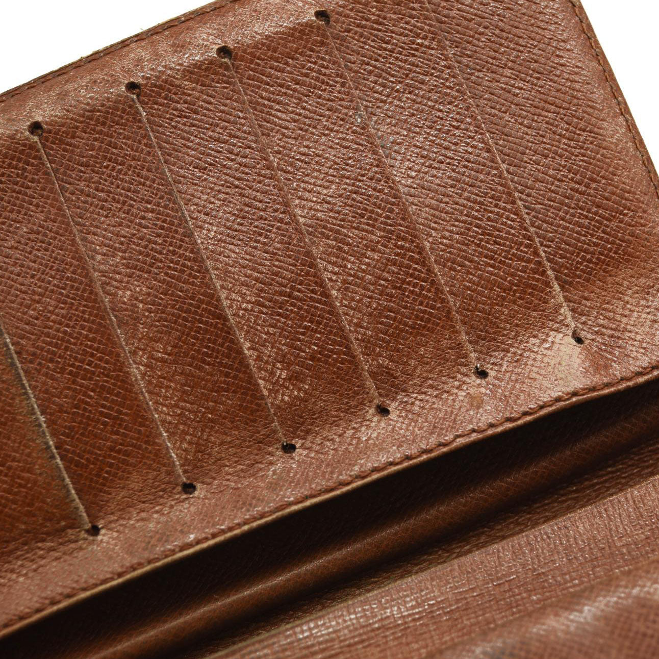 LOUIS VUITTON Monogram Porte-Cartes Credit Yen Checkbook Wallet