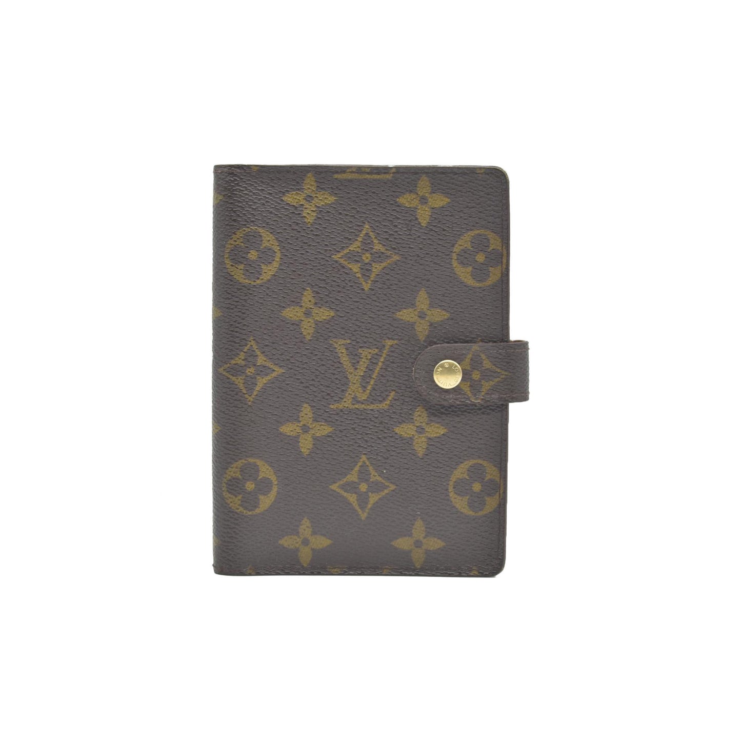 $505 LOUIS VUITTON Monogram  Agenda PM Day Planner Notebook Cover