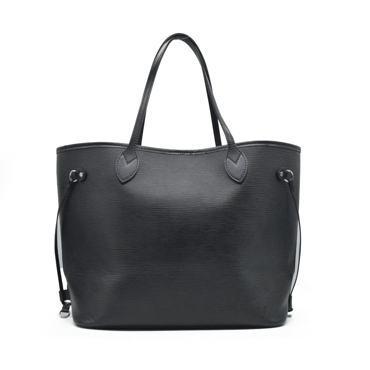 $2500 Louis Vuitton Epi Leather Neverfull MM Black UB2189