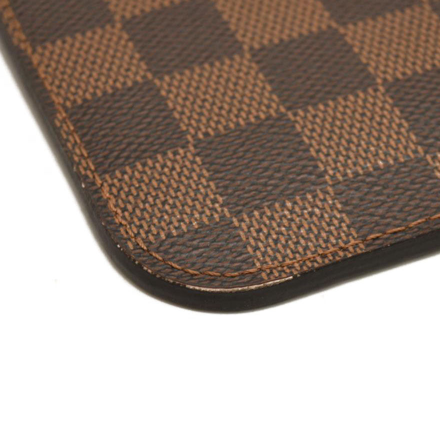 Louis Vuitton  Damier Ebene Neo Neverfull MM Rose Ballerine