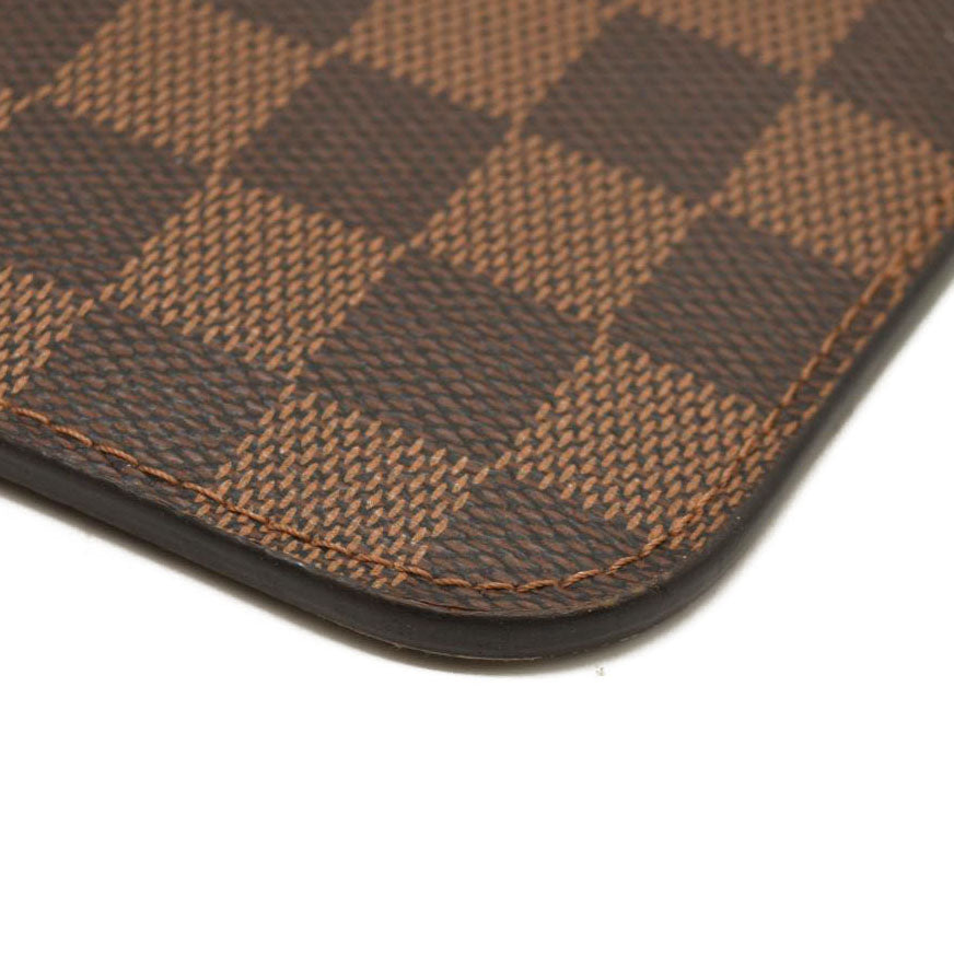 Louis Vuitton  Damier Ebene Neo Neverfull MM Rose Ballerine