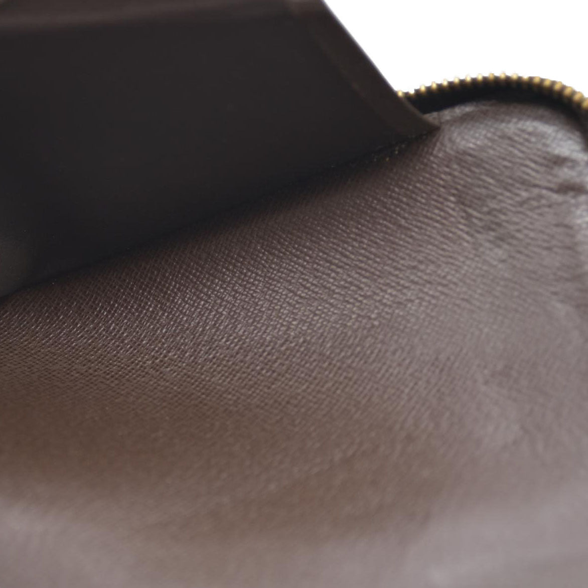 Louis Vuitton Damier Zippy Zip Around Organizer Long Wallet Brown CA0059