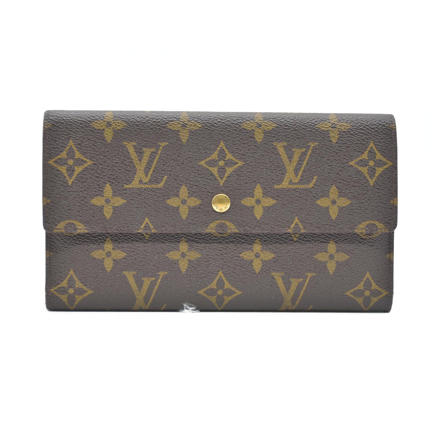 Louis Vuitton Monogram Porte Tresor International Trifold Long Wallet SD0957