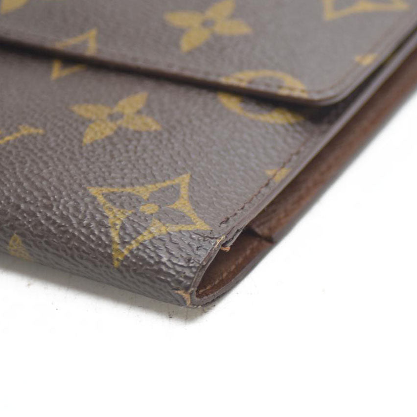 Louis Vuitton Monogram Porte Tresor International Trifold Long Wallet SD0957
