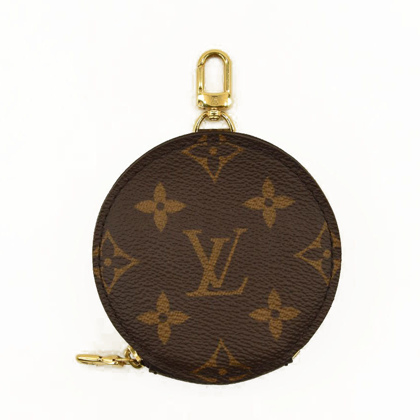 LOUIS VUITTON Monogram Round Coin Purse