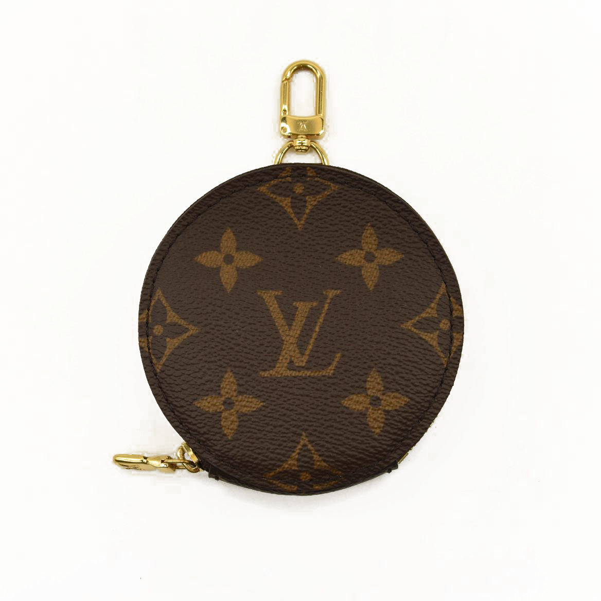 LOUIS VUITTON Monogram Round Coin Purse