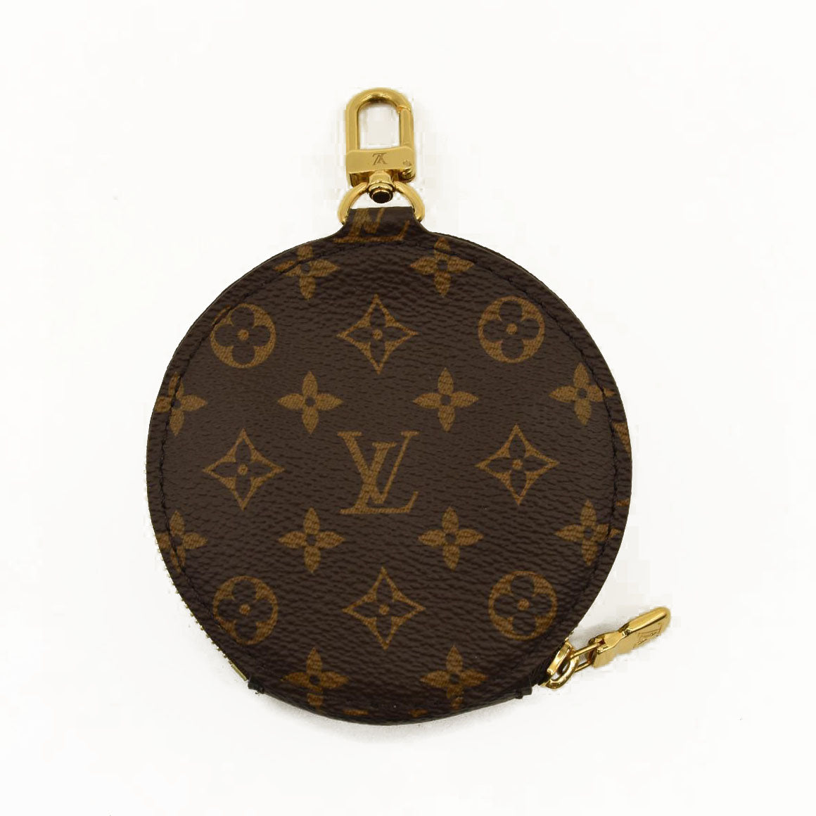 LOUIS VUITTON Monogram Round Coin Purse