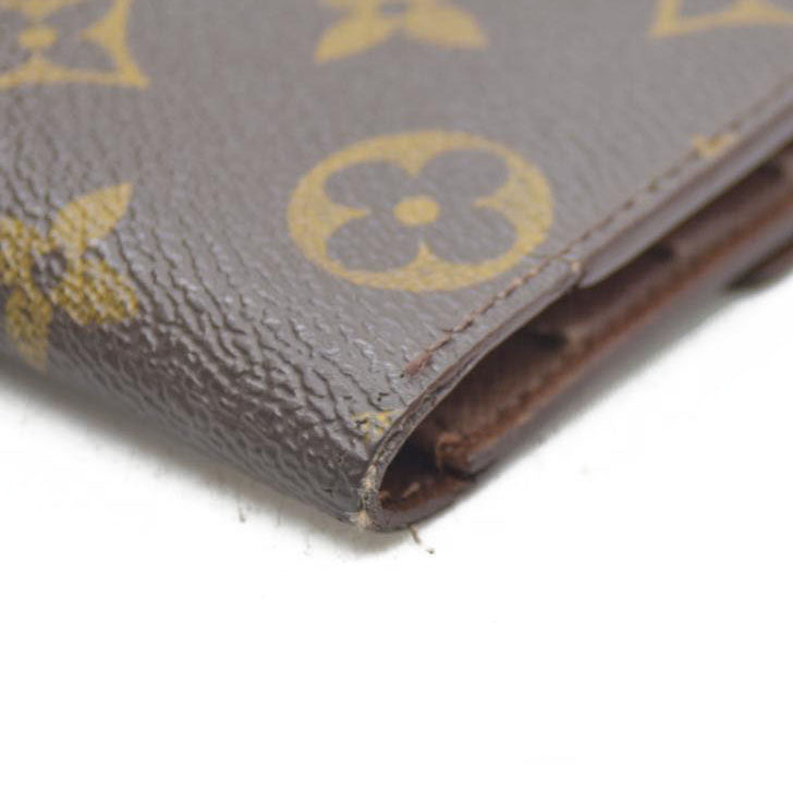 Louis Vuitton Monogram Porte Tresor International Trifold Long Wallet SD0957