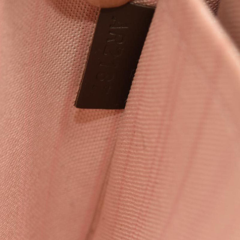 Louis Vuitton  Damier Ebene Neo Neverfull MM Rose Ballerine