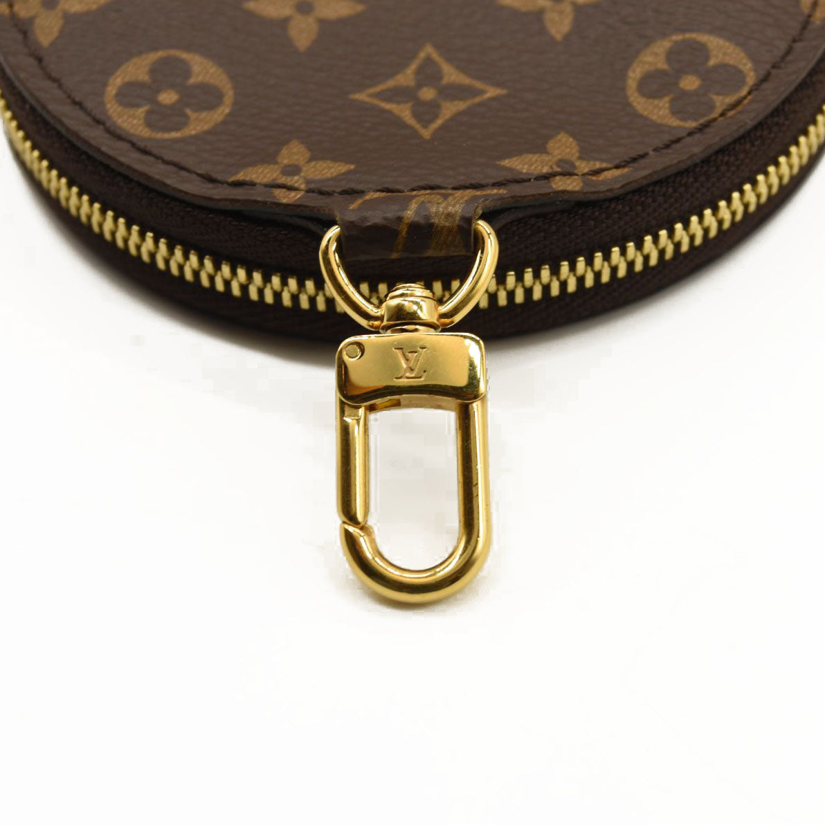 LOUIS VUITTON Monogram Round Coin Purse