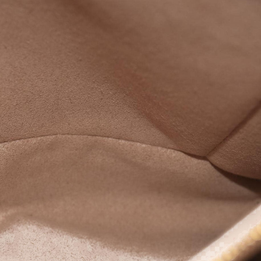 Louis Vuitton  Lambskin Embossed Monogram Coussin MM Black