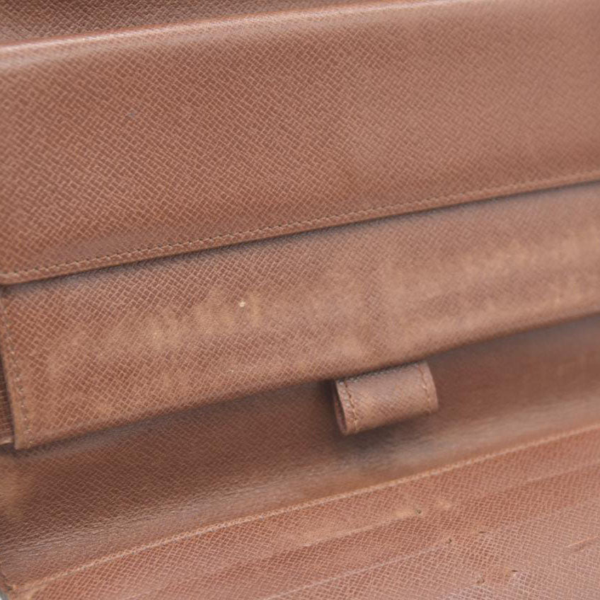 Louis Vuitton Monogram Porte Tresor International Trifold Long Wallet SD0957