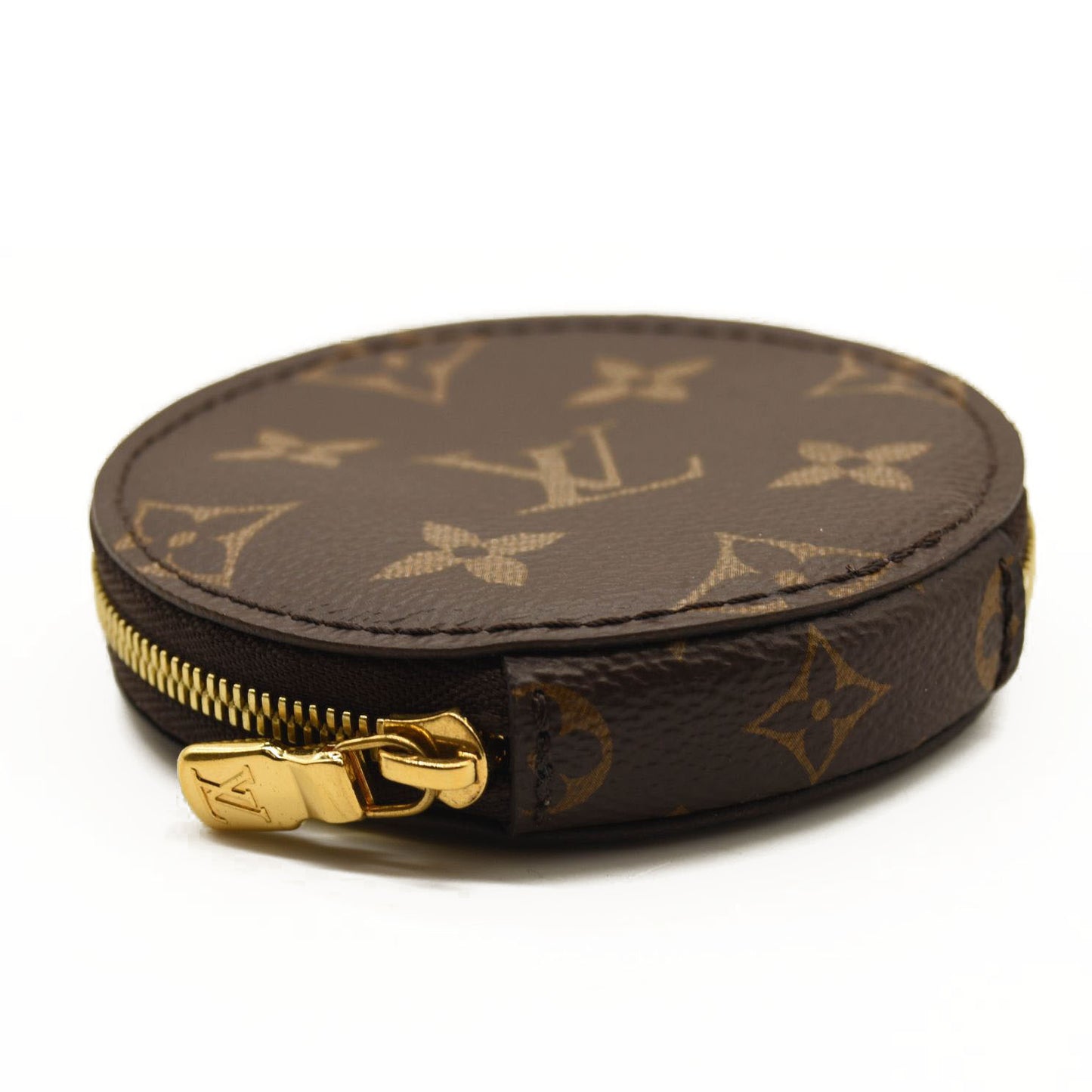 LOUIS VUITTON Monogram Round Coin Purse