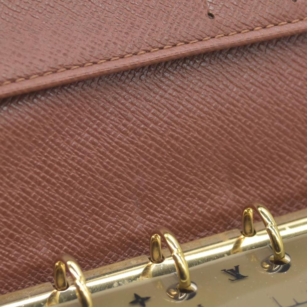 $505 2000 LOUIS VUITTON Monogram  Agenda PM Day Planner Notebook Cover SP1020