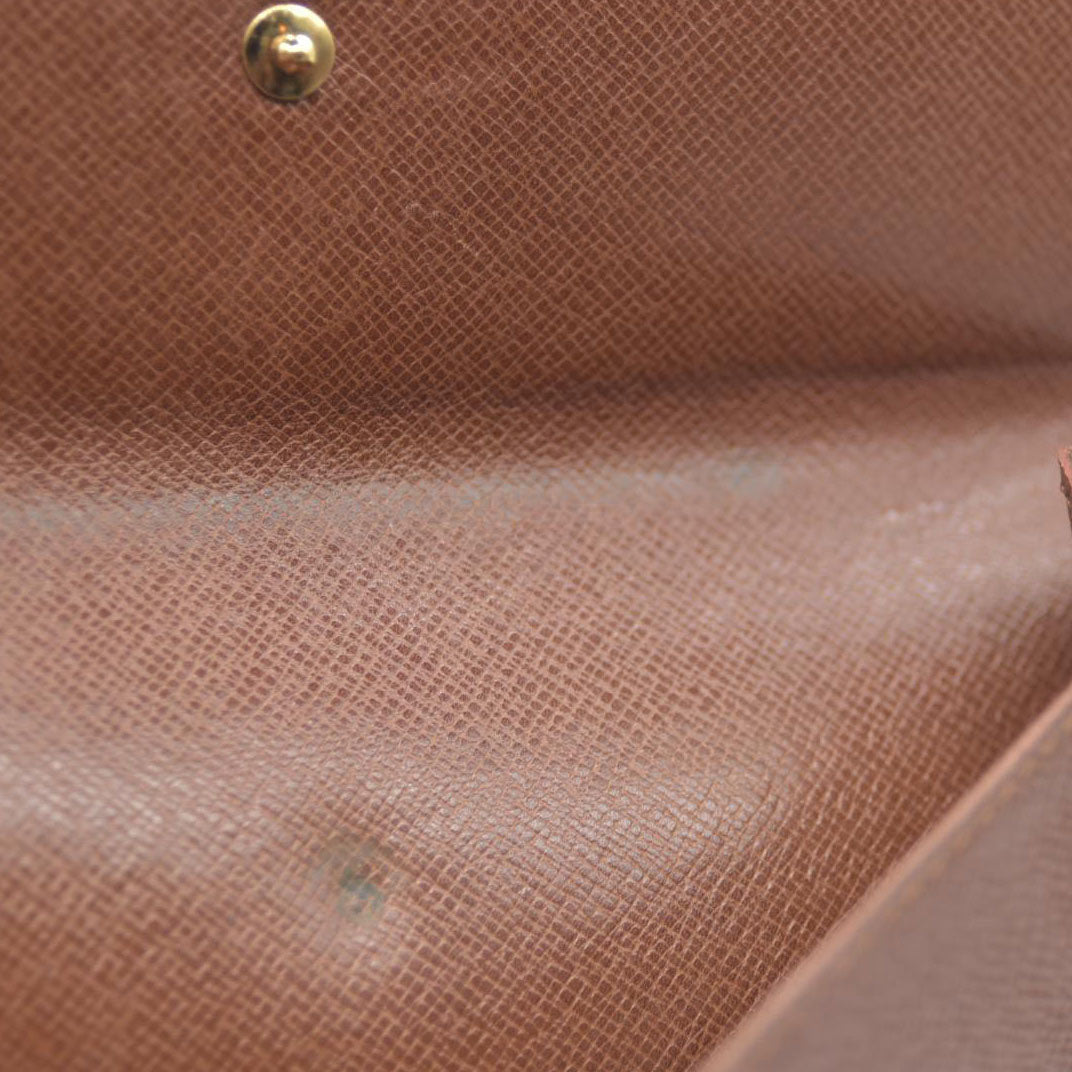 Louis Vuitton Monogram Porte Tresor International Trifold Long Wallet SD0957