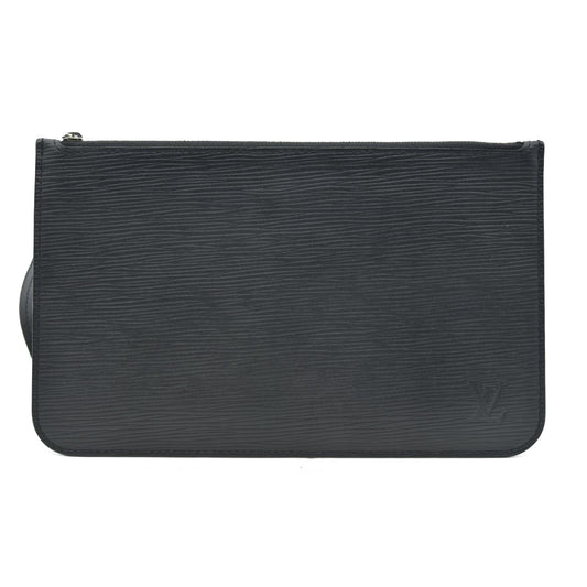 Louis Vuitton Epi Leather Neverfull MM Pochette Black UB2189
