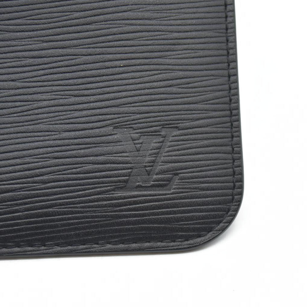 Louis Vuitton Epi Leather Neverfull MM Pochette Black UB2189