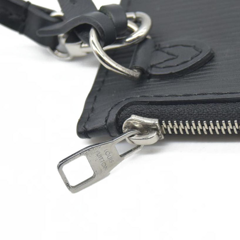 Louis Vuitton Epi Leather Neverfull MM Pochette Black UB2189