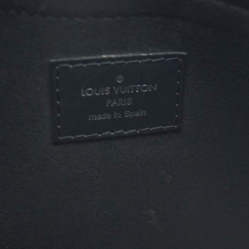 Louis Vuitton Epi Leather Neverfull MM Pochette Black UB2189