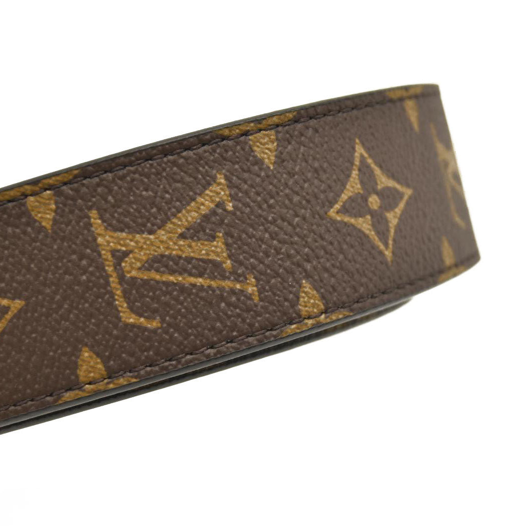 LOUIS VUITTON Monogram Bandouliere Shoulder Strap Black