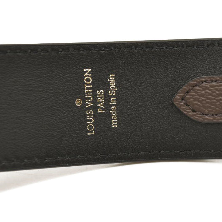 LOUIS VUITTON Monogram Bandouliere Shoulder Strap Black