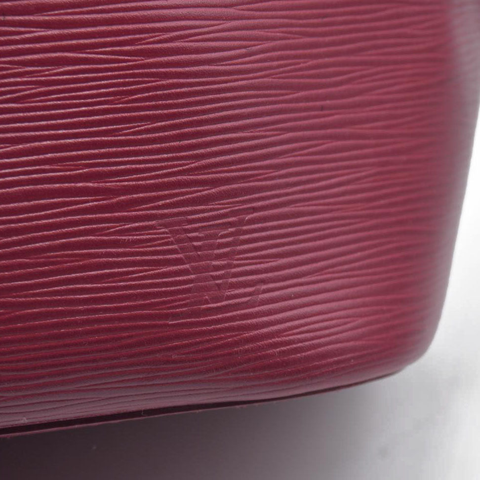 $2500 Louis Vuitton Epi Leather Neverfull MM Fuchsia SR2103
