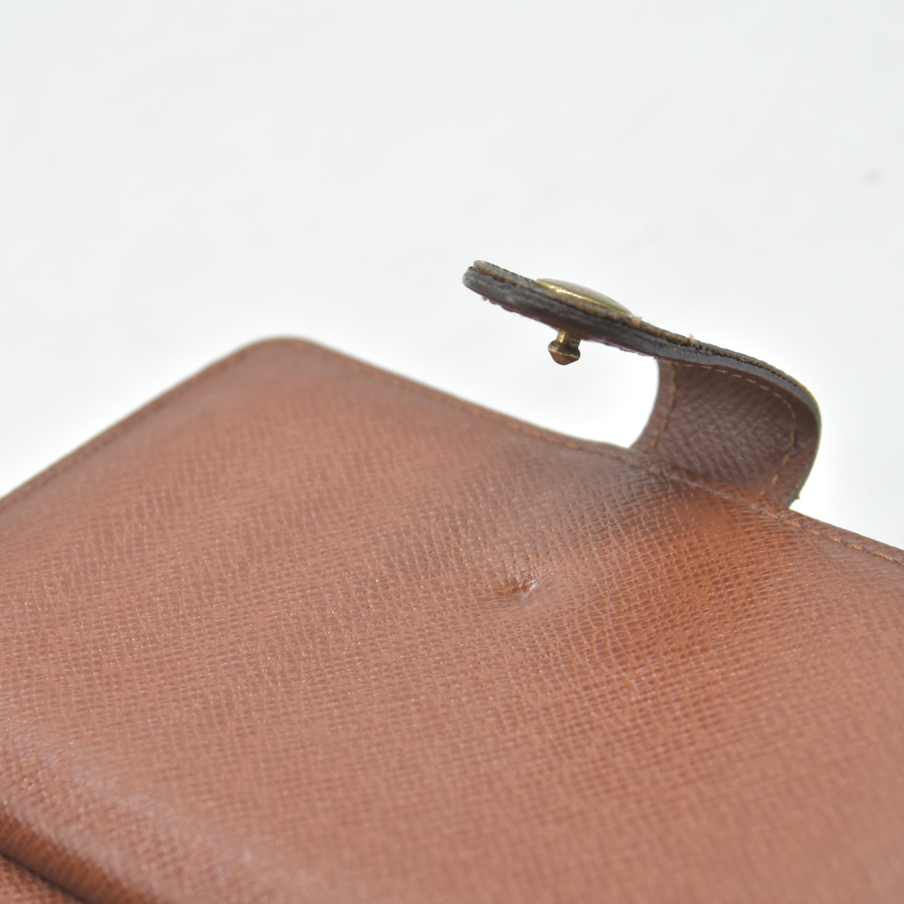$750 2003 Louis Vuitton Monogram French Purse Wallet CA0093