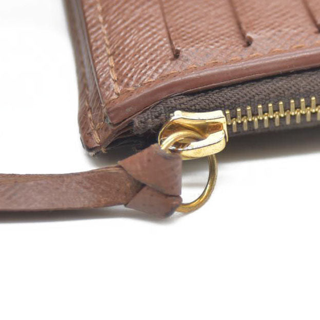 Louis Vuitton Monogram Portefeuille Victorine Trifold Wallet Brown