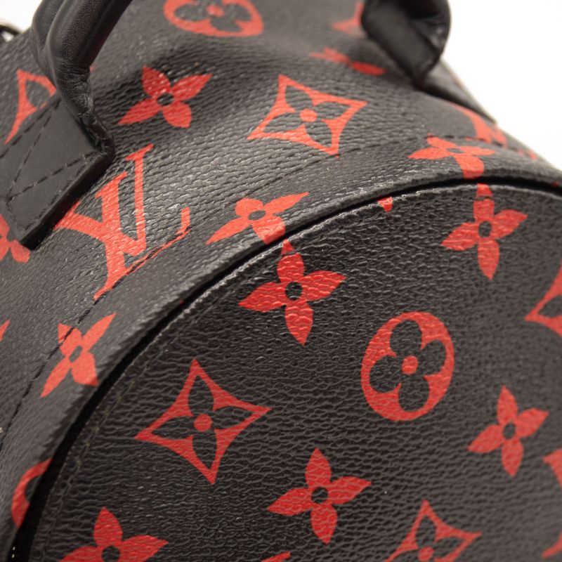 LOUIS VUITTON Monogram Infrarouge Palm Springs Backpack Mini 2016