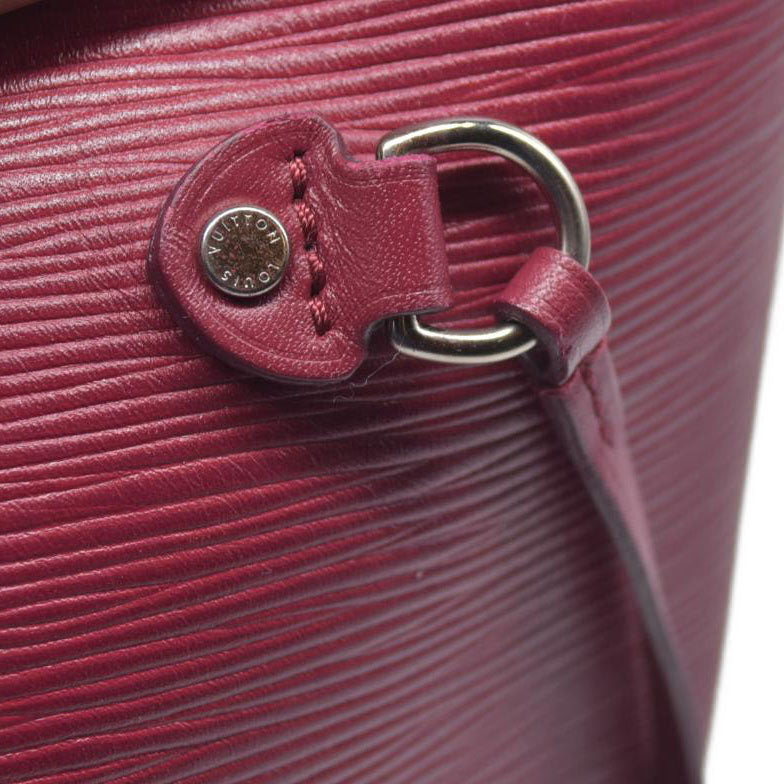 $2500 Louis Vuitton Epi Leather Neverfull MM Fuchsia SR2103