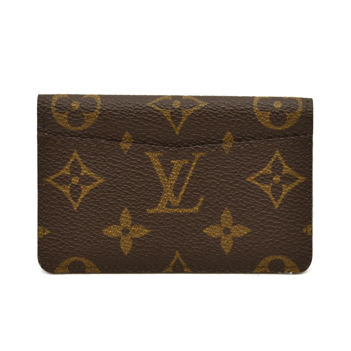 LOUIS VUITTON Monogram Business Card Holder RA0912