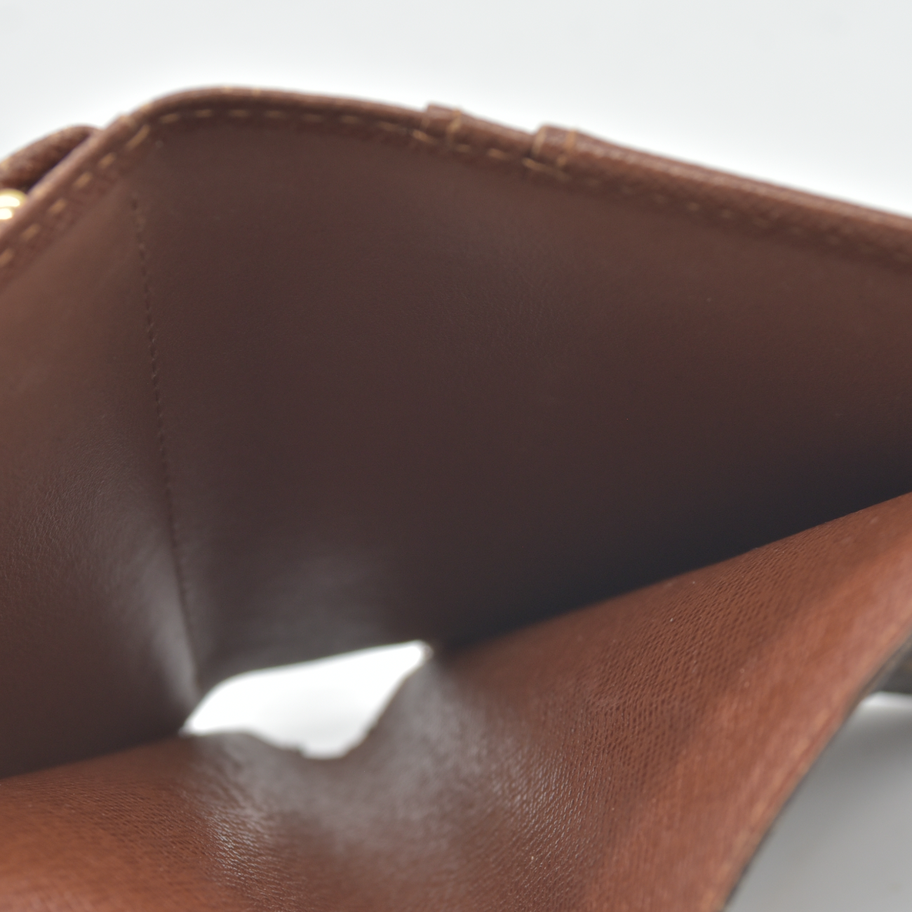 $750 2003 Louis Vuitton Monogram French Purse Wallet CA0093